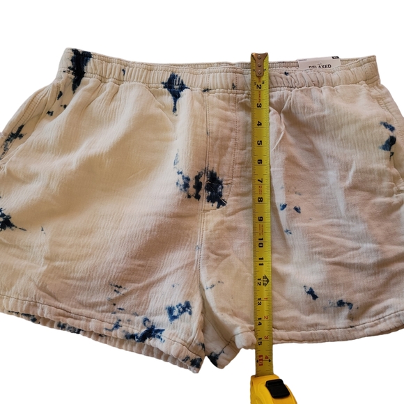 Zara tie-dye draw string shorts Size XL - Picture 3 of 4